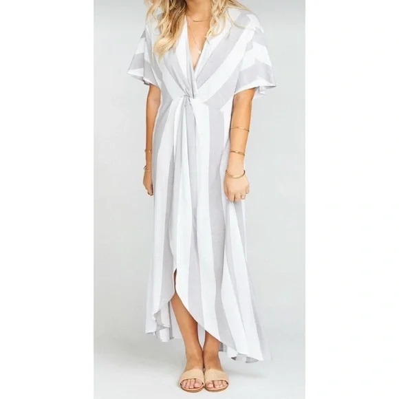 chinese dress ladies Juliet Maxi Dress ~ Charm Peony White Taffeta M main image 1